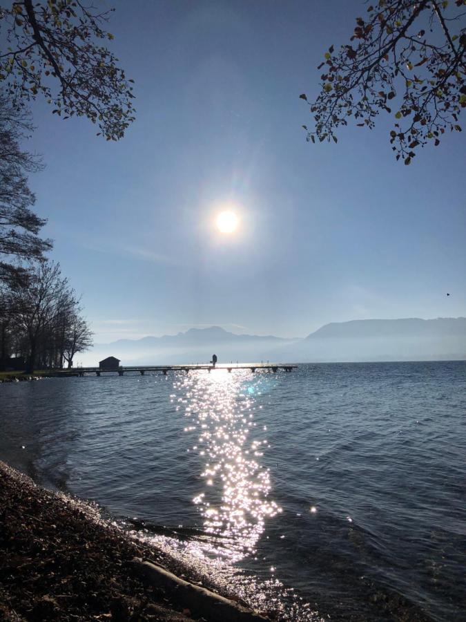 FeWo Atterseeperle Steinbach am Attersee Buitenkant foto