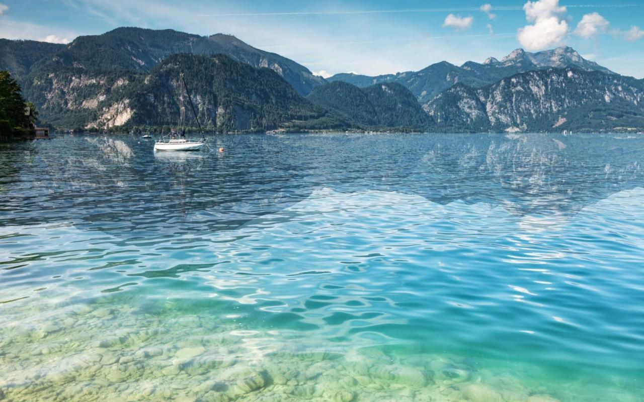FeWo Atterseeperle Steinbach am Attersee Buitenkant foto